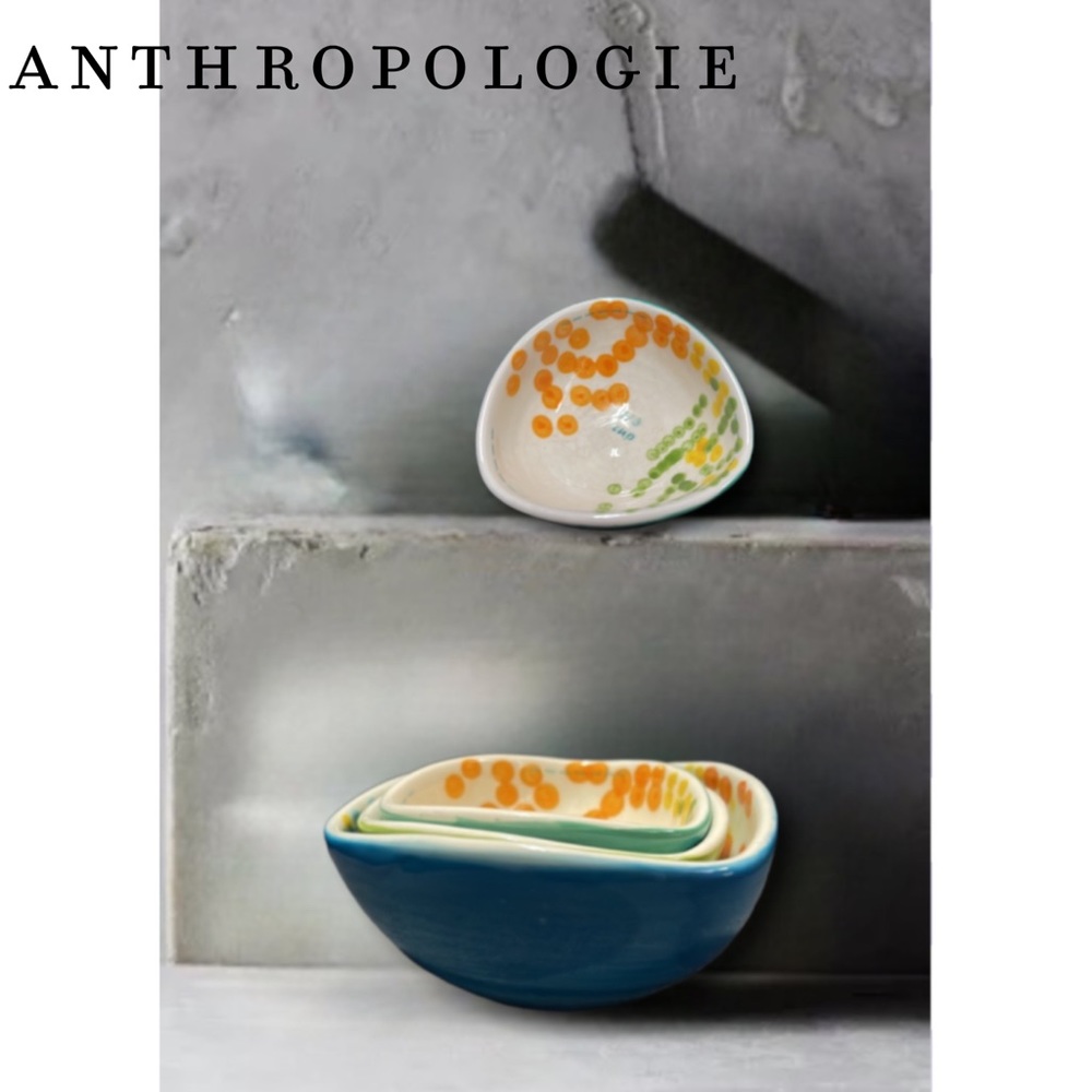 Anthropologie Nesting Measuring Bowls